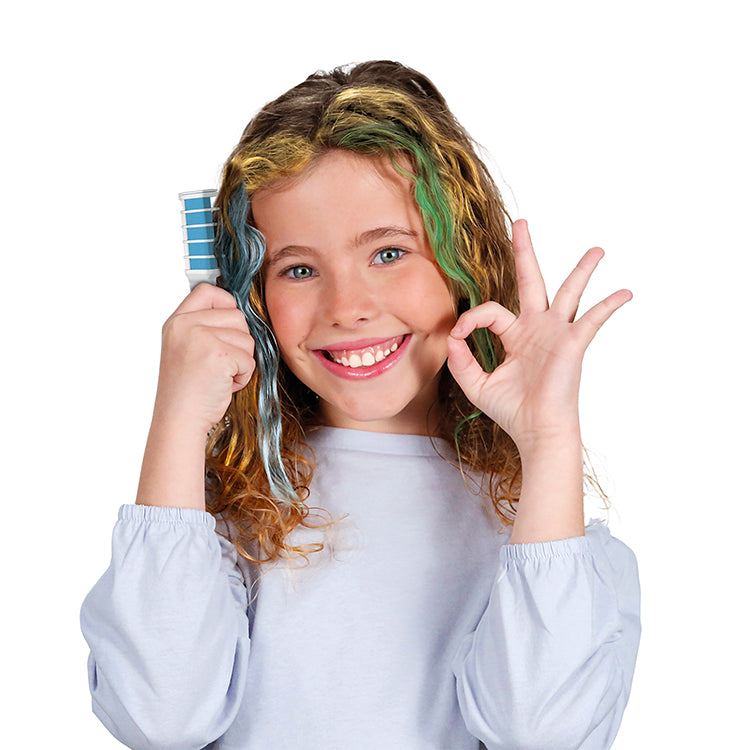 Shinetastic Tri-Color & Go - Hair Chalk In Tube